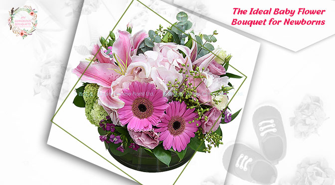 Teresa – The Ideal Baby Flower Bouquet for Newborns
